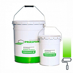 Эпоксидная антистатичная краска по бетону «PRASPAN® EP-С102 AS» зеленая